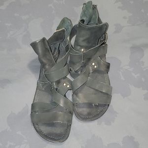 Deep Navy Gladiator Sandals